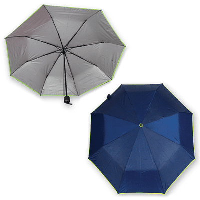 21.5 Inches Metal Manual Open 3 Fold Umbrella