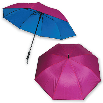30 Inches Golf Double Layer and Piping Umbrella