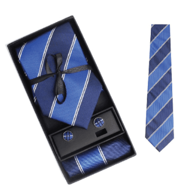 Tie Set 1 (V23) with Hanky & Cufflinks