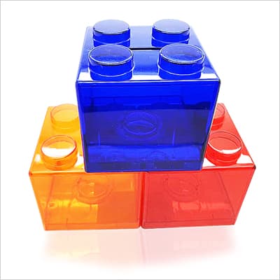 Children Brick Coin Box