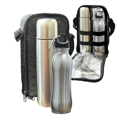 Lady Bottle & Travelling Thermo Flask - Set 12 (V23)