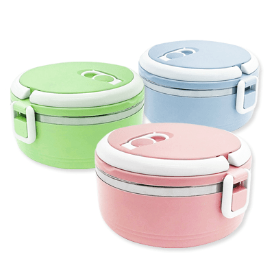New Lunch Jar 1 (1 Tier) - Stainless Steel Lunch Jar (V23)