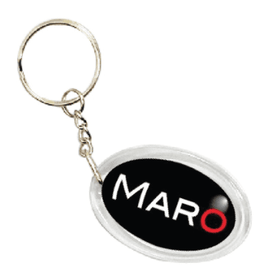 Acrylic Keychain - Oval