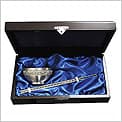 Pewter Prosperity Rice Bowl Set (Single)
