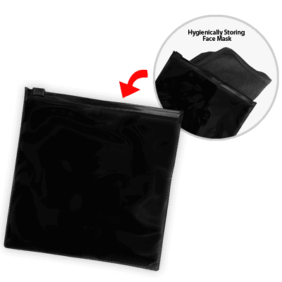 Zipper Lock Multipurpose Mask Bag