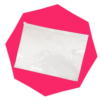 Transparent Zipper Pouch 2
