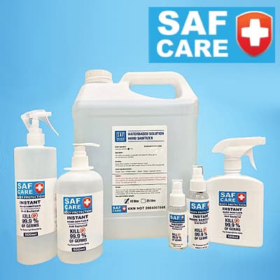 Hand Sanitizer (Water & Gel Base Solution)