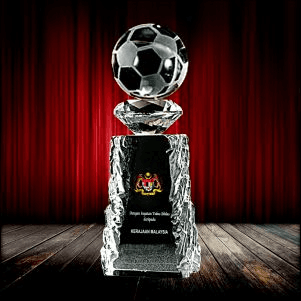 Crystal Metal Sport Trophy