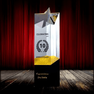 Exclusive Crystal Trophy