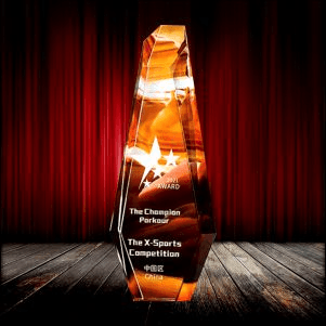 Exclusive Crystal Trophy
