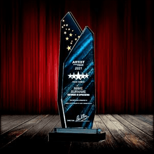 Exclusive Crystal Trophy