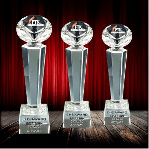 Exclusive Crystal Trophy
