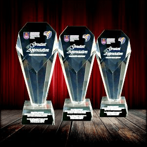 Exclusive Crystal Trophy