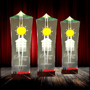 Exclusive Crystal Trophy