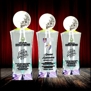 Exclusive Crystal Trophy