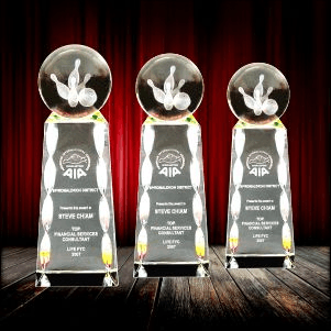 Exclusive Crystal Trophy