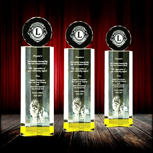 Exclusive Crystal Trophy
