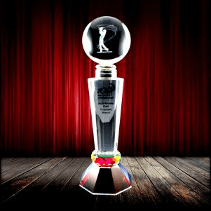 Exclusive Crystal Trophy