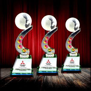 Exclusive Crystal Trophy