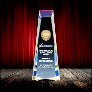 Exclusive Crystal Trophy