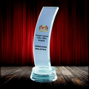 Exclusive Crystal Trophy