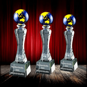 Exclusive Crystal Trophy
