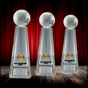 Exclusive Crystal Trophy