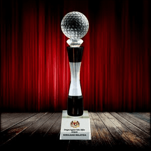 Exclusive Crystal Trophy
