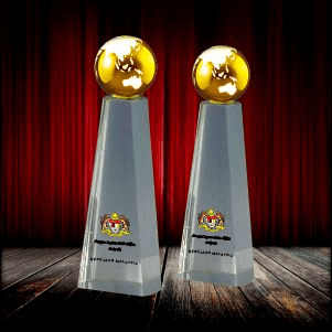Exclusive Crystal Trophy
