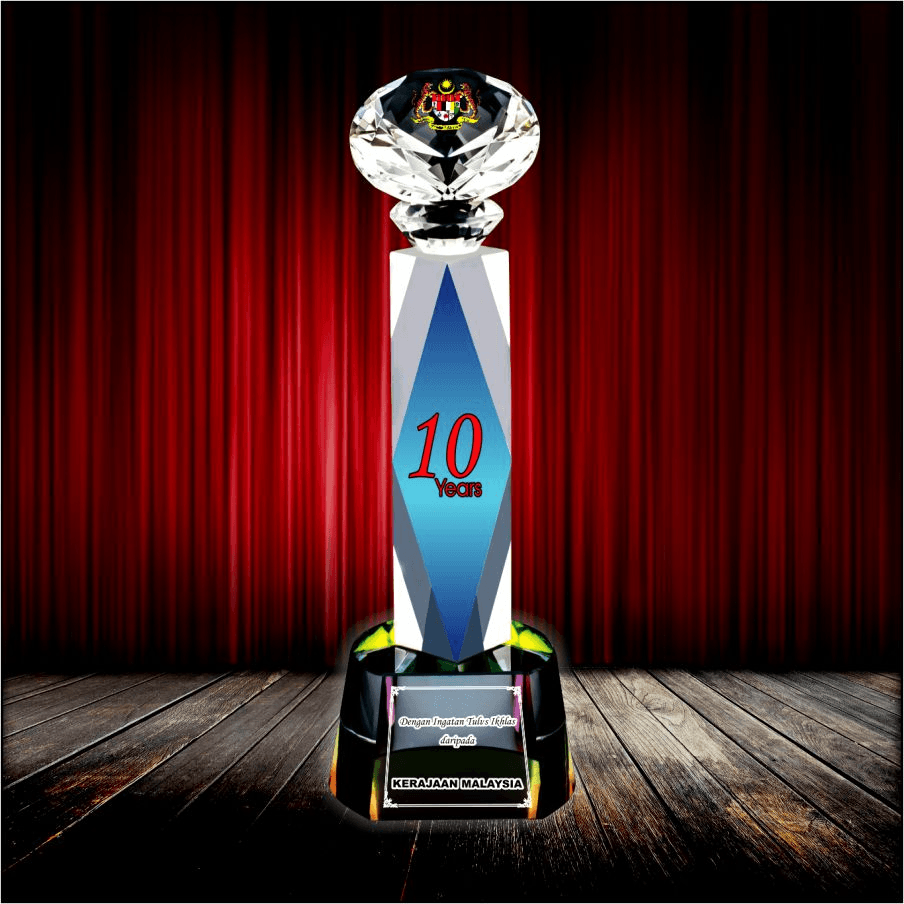 Exclusive Crystal Trophy
