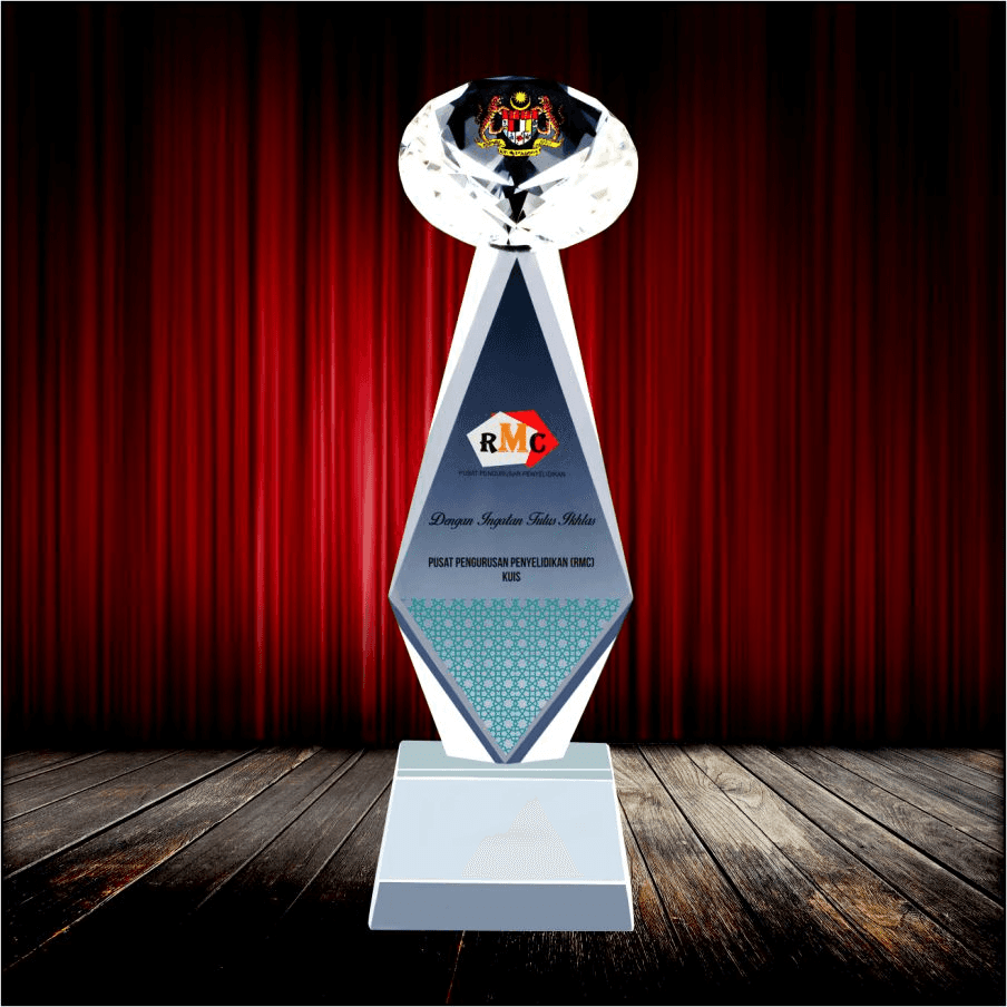 Exclusive Crystal Trophy