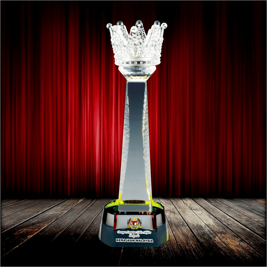 Exclusive Crystal Trophy