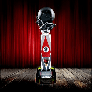 Exclusive Crystal Trophy