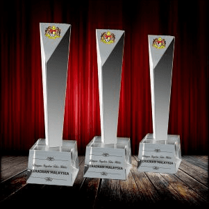 Exclusive Crystal Trophy
