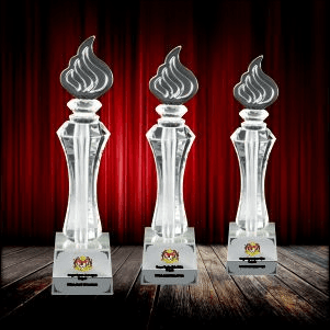 Exclusive Crystal Trophy
