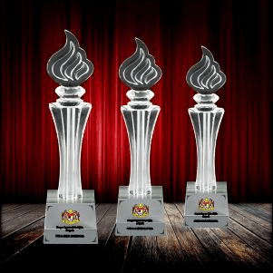 Exclusive Crystal Trophy