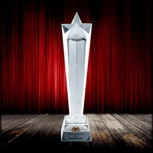 Exclusive Crystal Trophy