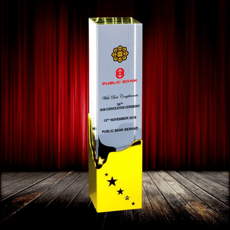 Exclusive Crystal Trophy