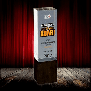 Exclusive Crystal Trophy