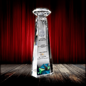 Exclusive Crystal Trophy