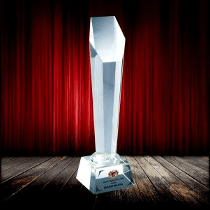Exclusive Crystal Trophy