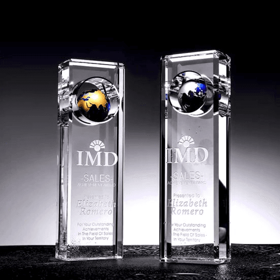 Exclusive Crystal Trophy