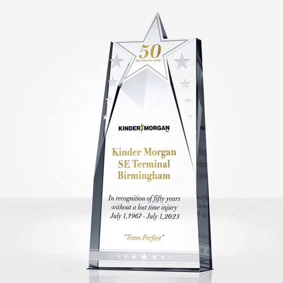 Exclusive Crystal Trophy