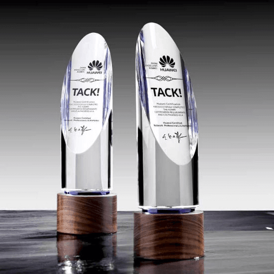 Exclusive Crystal Trophy