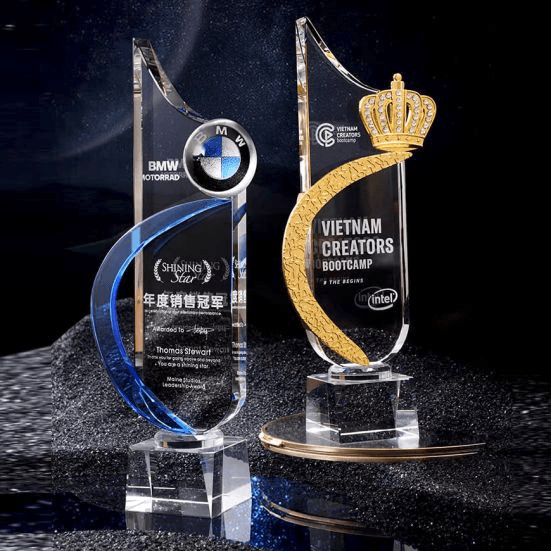 Exclusive Crystal Trophy