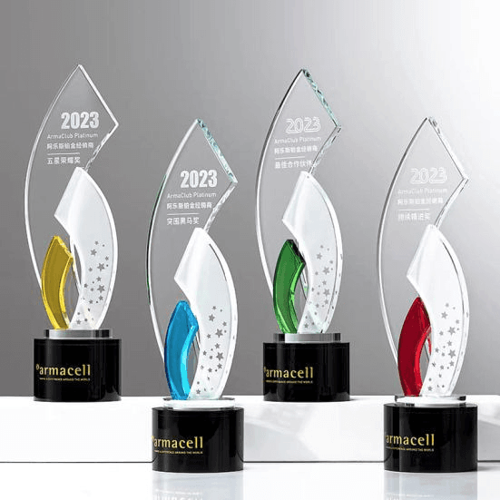 Exclusive Crystal Trophy