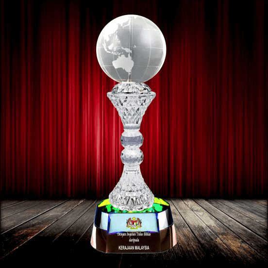 Exclusive Crystal Trophy