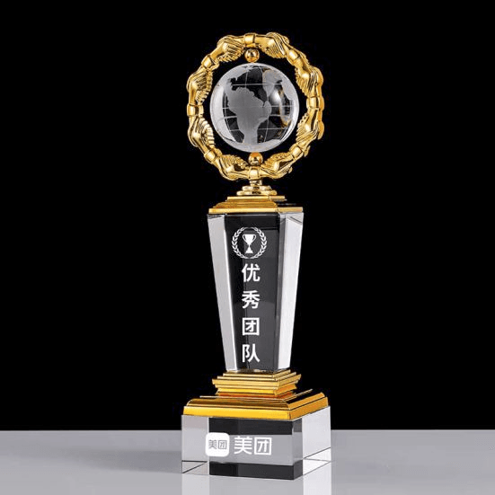 Exclusive Crystal Trophy