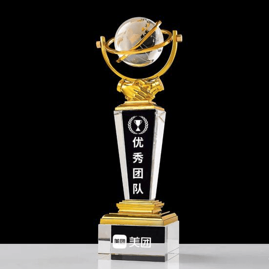 Exclusive Crystal Trophy