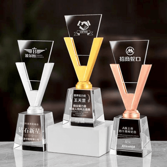 Exclusive Crystal Trophy